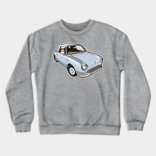 Nissan Figaro Pale Aqua Crewneck Sweatshirt